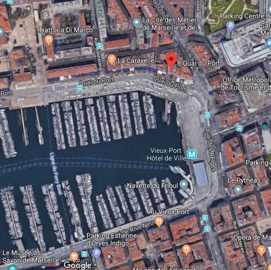 Ferienwohnung Au Coeur Du Vieux Port - Le Quai Bourgeois Marseilles Exterior foto